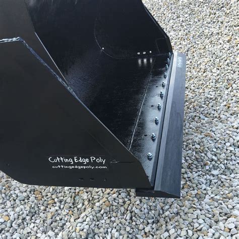 skid steer bucket serrated edge|compact tractor bucket cutting edge.